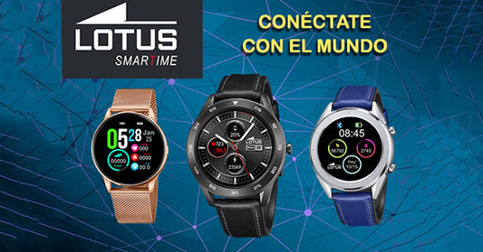 Lotus Smart Time. Conéctate a lo más nuevo de Lotus.
