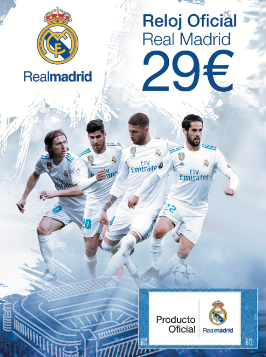 Reloj Oficial Real Madrid en Ciberwatch