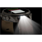 Garmin Fēnix 9 Pro inReach® 47mm Titanium Brown Leather Strap Watch 010-04336-41