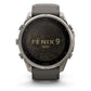 Montre Garmin Fēnix® 9 Pro inReach® Solar 51mm Titane bracelet gris 010-04339-01