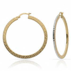 AROS ORO 18KL GRECA - 35MM