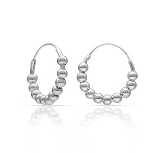 AROS PLATA 925MM BOLAS - 13MM