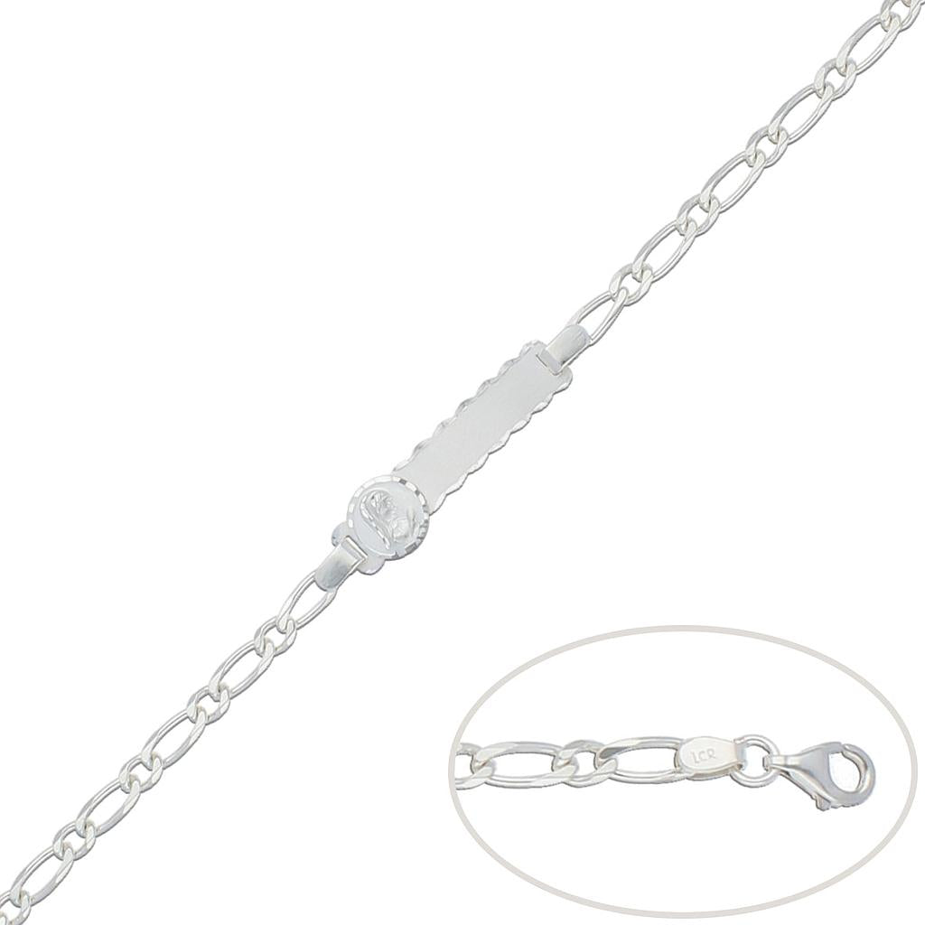 PULSERA PLATA 925M 1X1 V.NIÑA