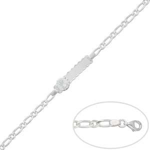 PULSERA PLATA 925M 1X1 V.NIÑA