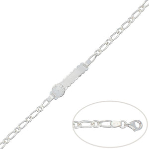 PULSERA PLATA 925MM RELOJ - 17.50CM