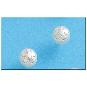 PENDIENTE PLATA 925MM FLOR PERLA