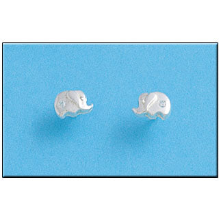 PENDIENTE PLATA 925MM ELEFANTES PEQUEÑOS