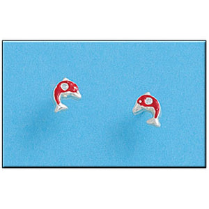 PENDIENTE PLATA 925MM DELFIN PEQUEÑOS