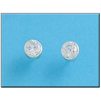 PENDIENTE PLATA 925MM REDONDO 7MM