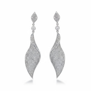 PENDIENTES PLATA 925MM CIRCONITAS