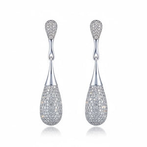 PENDIENTES PLATA 925MM CIRCONITAS