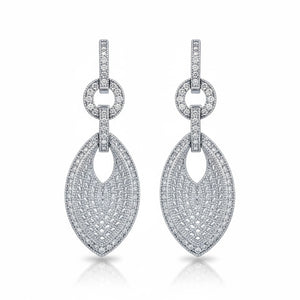 PENDIENTES PLATA 925MM CIRCONITAS