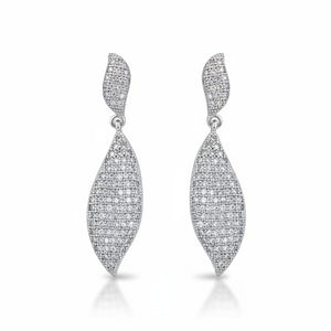 PENDIENTES PLATA 925MM CIRCONITAS