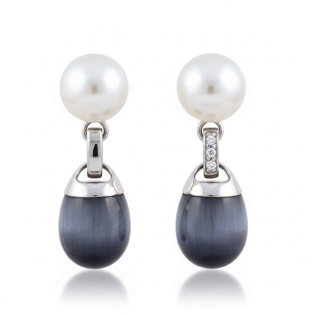 PENDIENTES PLATA 925MM OJO DE AGUILA