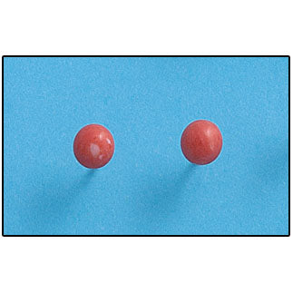 PENDIENTE PLATA 925MM CORALINA 6MM