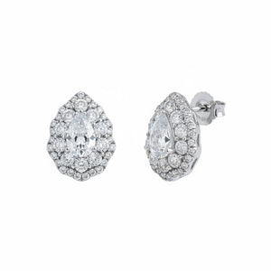 PENDIENTES PLATA 925MM LAGRIMA