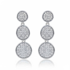 PENDIENTES PLATA 925MM CIRCULOS