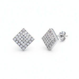 PENDIENTES PLATA 925MM CIRCONITAS