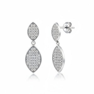 PENDIENTES PLATA 925MM CIRCONITAS