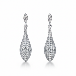 PENDIENTES PLATA 925MM CIRCONITAS