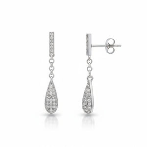 PENDIENTES PLATA 925MM CIRCONITAS