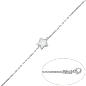 PULSERA PLATA 925MM ESTRELLA