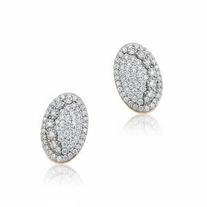 PENDIENTES PLATA 925MM OVALADO CIRCONITAS