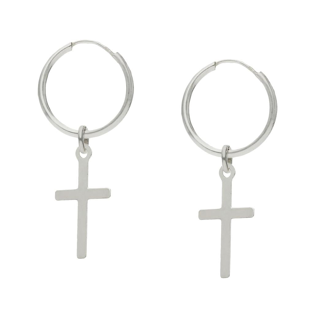 AROS PLATA 925MM CRUZ - 11MM