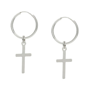 AROS PLATA 925MM CRUZ - 11MM