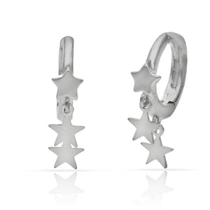AROS PLATA 925MM ESTRELLAS