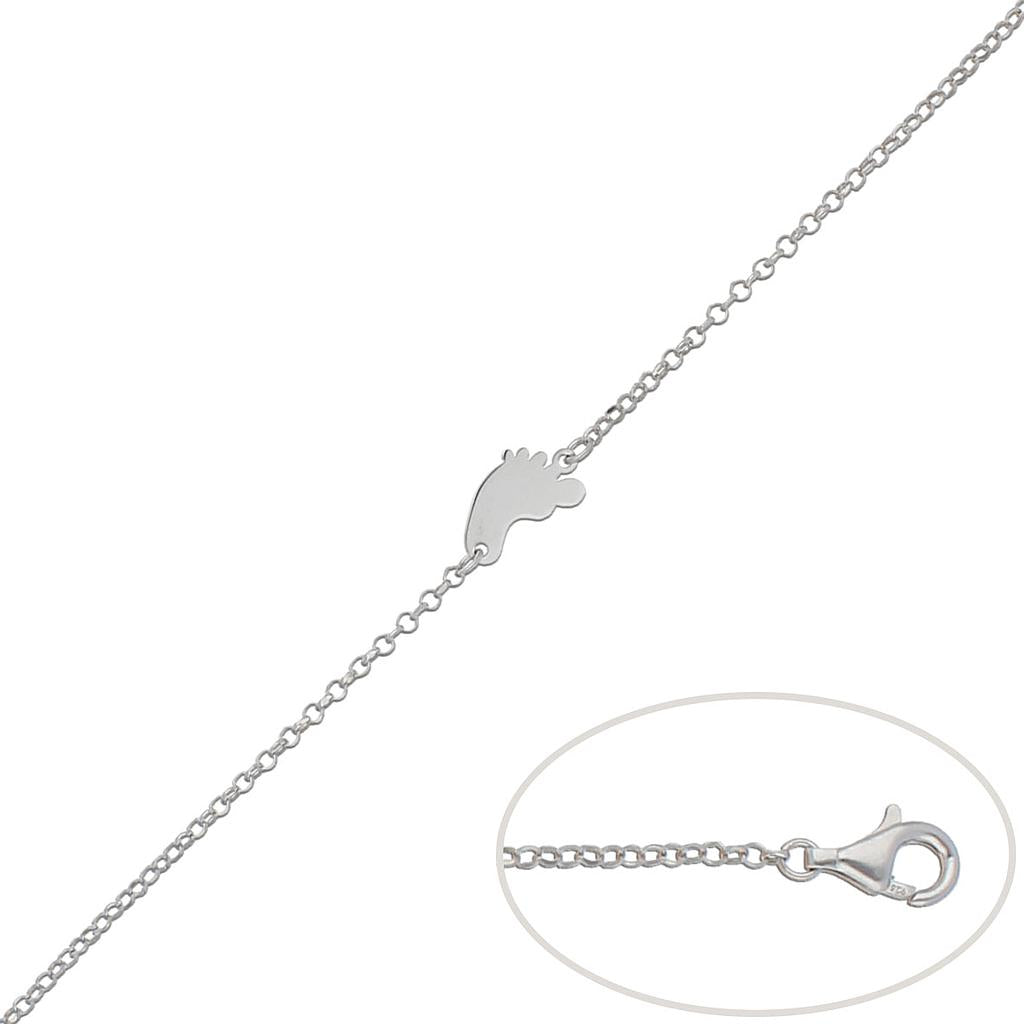 PULSERA PLATA 925MM PIE