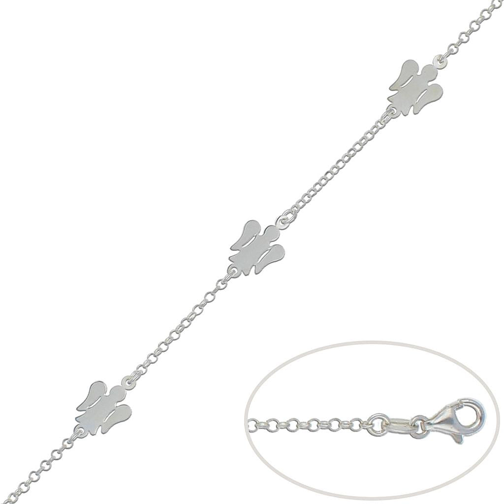 PULSERA PLATA 925MM ANGELES