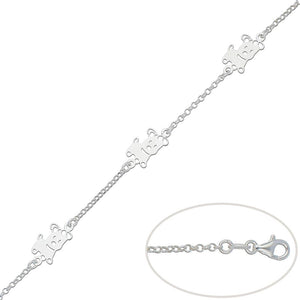 PULSERA PLATA 925MM PERROS