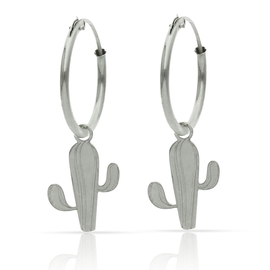 AROS PLATA 925MM CACTUS - 12MM