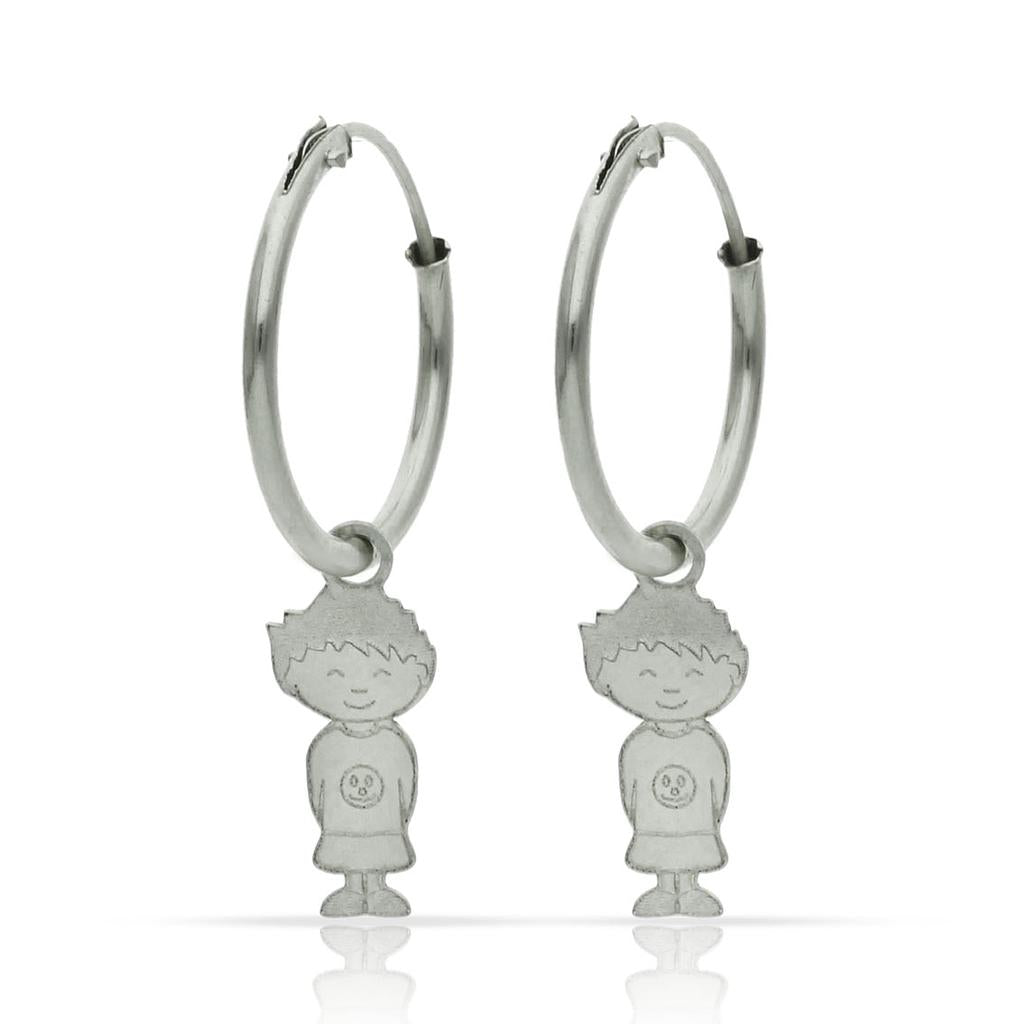 AROS PLATA 925MM NIÑO - 12MM
