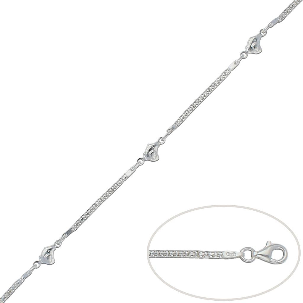 PULSERA PLATA 925MM POLLITOS