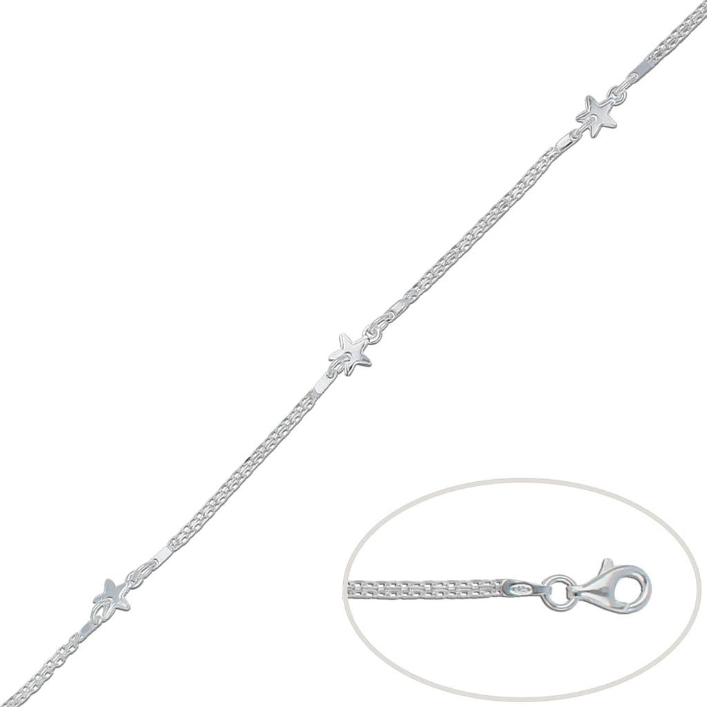 PULSERA PLATA 925MM ESTRELLAS