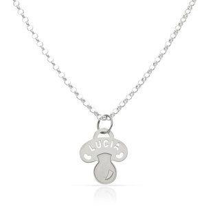 GARGANTILLA PLATA 925MM CHUPETE NOMBRE