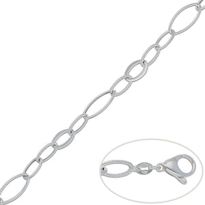 PULSERA PLATA 925MM ESLABONES