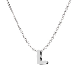 GARGANTILLA PLATA 925MM LETRA