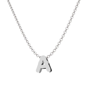 GARGANTILLA PLATA 925MM LETRA