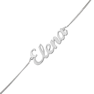 PULSERA PLATA 925M NOMBRE GRANDE