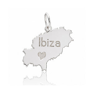 COLGANTE PLATA 925MM ISLA IBIZA