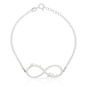 PULSERA PLATA 925MM INFINITO