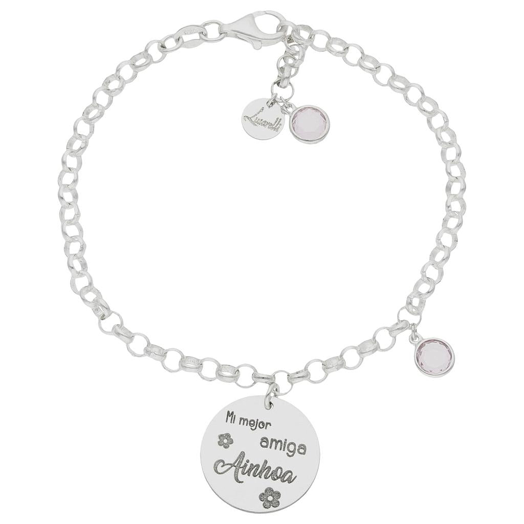 PULSERA MI HISTORIA PLATA 925MM MI AMIGA