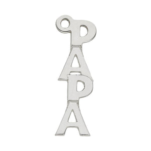 MI HISTORIA - ABALORIO PLATA 925MM PAPA