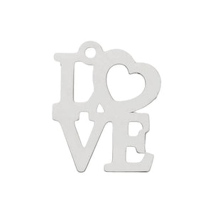 MI HISTORIA - ABALORIO PLATA 925MM LOVE