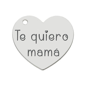 MI HISTORIA - ABALORIO PLATA 925MM CORAZON
