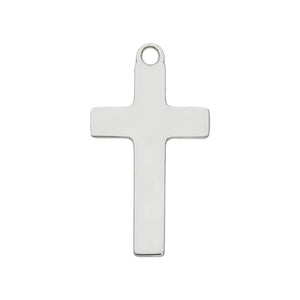 MI HISTORIA - ABALORIO PLATA 925MM CRUZ