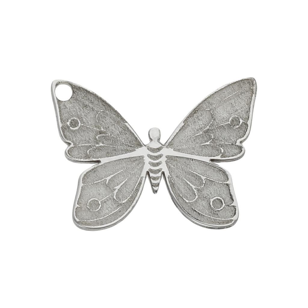 MI HISTORIA - ABALORIO PLATA 925MM MARIPOSA